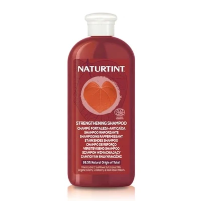 Imagen de Naturtint Champú Fortaleza Anticaída, Tratamiento Crece Pelo, Estimula el Crecimiento Capilar, Para Cabellos Débiles o con Problemas de Caída, 99% Ingredientes Naturales, ECOCERT, 330 ml