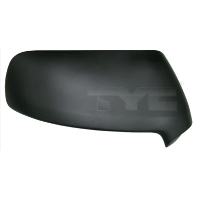 Imagen de TYC 305 0173 2 Cubierta, retrovisor exterior derecha negro CITROËN: C3 Picasso, PEUGEOT: 5008 I, 3008 I