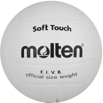 Imagen de MOLTEN 5 Balón de Voleibol para Exterior, Color Blanco, Talla Größe