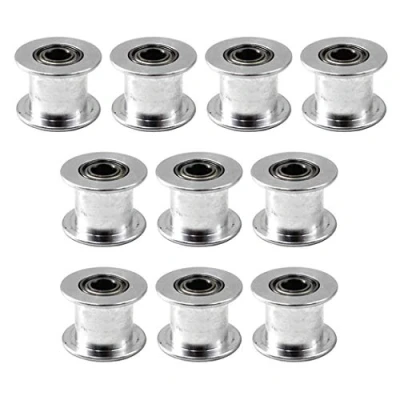 Imagen de polea dentada 20 dientes diámetro 3mm ancho de la correa 6mm para impresora 3d(Pack of 10)