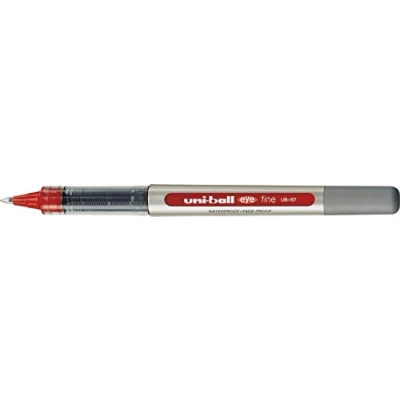 Imagen de Faber Castell EYE UB 157 pluma estilográfica (Plata, Rojo)