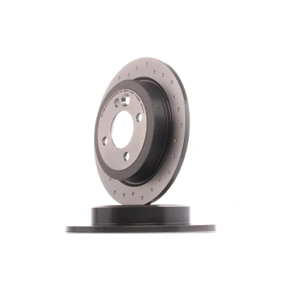 Imagen de BREMBO XTRA LINE 08.9163.1X Disco de freno 259 10 4 perforado, macizo revestido altamente carbonizado MINI: Hatchback, Cabrio