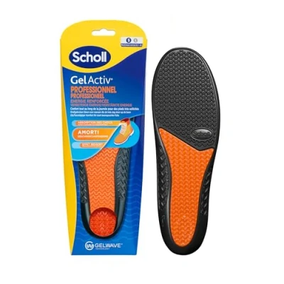 Imagen de Scholl Plantillas GelActiv Professional Zapatos de trabajo Para mujer una comodidad duradera con absorción golpes y amortiguación reforzada gracias a la tecnología GelWave Tamaño 35,5