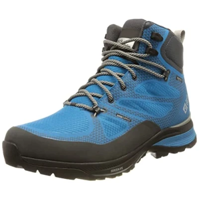 Imagen de Jack Wolfskin Force Striker Texapore Mid M, Zapatillas para Caminar Hombre, Lima Azul, 42.5 EU