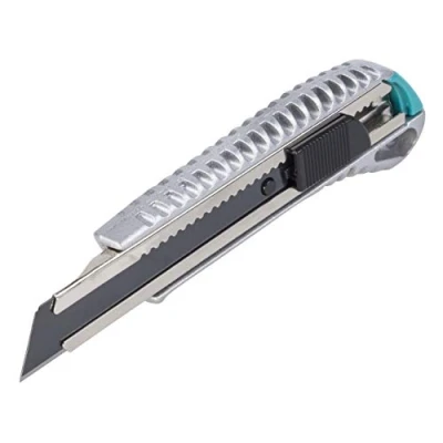 Imagen de wolfcraft Cúter metálico con cuchillas negras separables de 18 mm &quot;Profi Sharp&quot; I 4306000 Para cortar precisión materiales sólidos