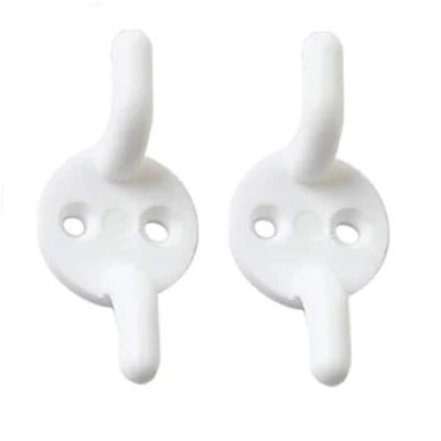 Imagen de Merriway BH01554 Gancho atornillable (tamaño: 50mm, pack de 2)