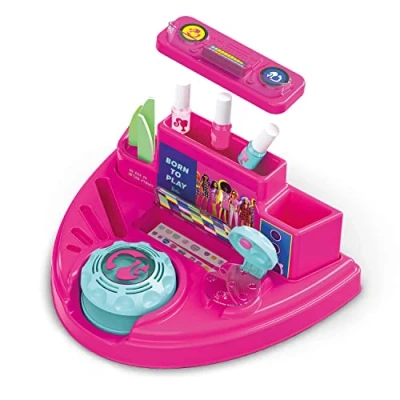 Imagen de MONDO Barbie Make Up Nail Studio &amp; DJ Set, Multicolor, Small (40011)