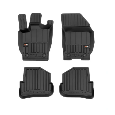 Imagen de FROGUM proLine 3D 3D425835 Juego de alfombrillas suelo Caucho delante y detrás 4 negro Adaptado AUDI: A1 Hatchback