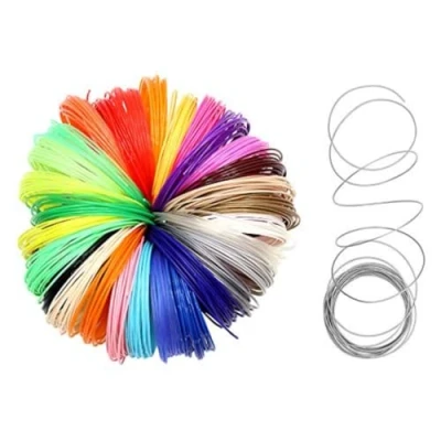Imagen de ISO TRADE Accesorios PC y Portátiles Marca Modelo Filament PLA 1.75mm Set 30 Pieces a&#039;5m 3D Pen Printer # 6809