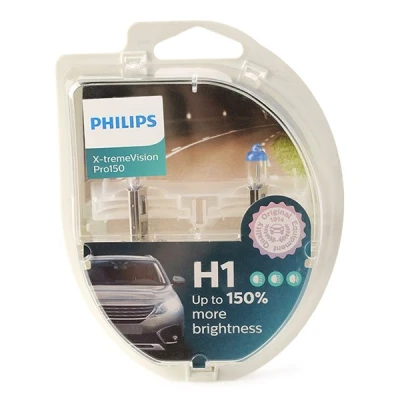 Imagen de PHILIPS 12258XVPS2 Lámpara, faro de carretera H1 12V 55W Halógena MERCEDES BENZ: Vito Furgón, Bus, Clase V, OPEL: Calibra A, SEAT: Alhambra I