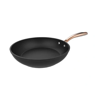 Imagen de Cecotec Sartén Polka Fantasy 24 Bucket Golden. Diámetro 24, Aluminio Forjado, Revestimiento Antiadherente Platinum Plus Teflon, Libre PFOA, Mango de Acero Inox, Apta para Inducción