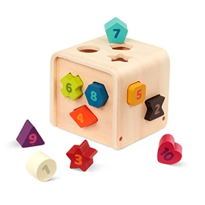 Imagen de Wooden Shape Sorter Cube