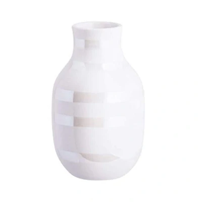 Imagen de Kähler Omaggio Jarrón, Porcelana, nácar, 12,5 cm