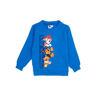 Imagen de Paw Patrol Sudadera para niños de la Patrulla Canina, color azul, 86 92