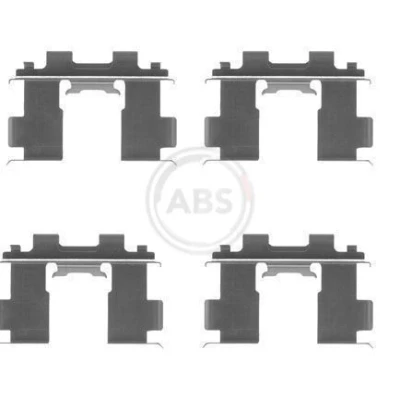 Imagen de A.B.S. 1205Q Kit de accesorios, pastillas frenos NISSAN: ALMERA 1 Hatchback