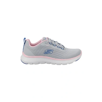 Imagen de Skechers Flex Appeal 5.0, Zapatillas de Deporte Mujer, Malla Gris Azul Y Rosa, 36 EU