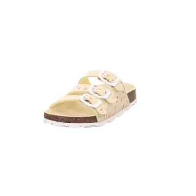 Imagen de Superfit Fussbettpantoffel, Pantuflas, Amarillo Blanco 6050, 39 EU