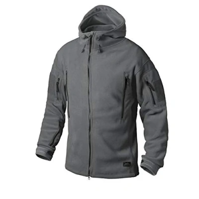 Imagen de Helikon Tex Patriot Chaqueta de forro polar doble, color gris