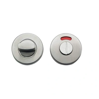 Imagen de Bricard 667027 Par de rosetones acero inoxidable para puerta inodoro con indicador