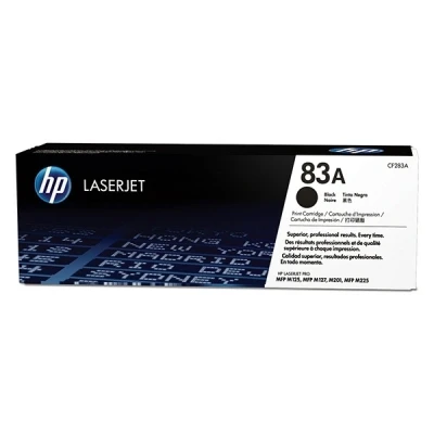 Imagen de Tóner HP 83A LáserJet, Negro, CF283A
