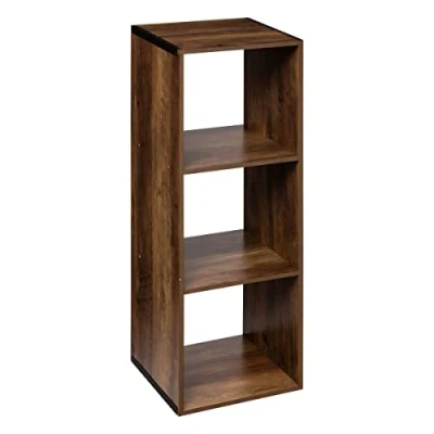 Imagen de 5five Mix n modul indus 3 estantes, Efecto Madera Oscura
