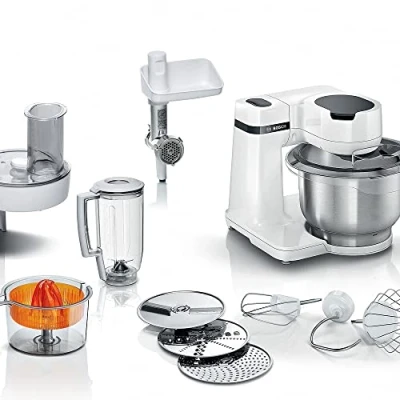 Imagen de Bosch MUM Serie 2 Robot de cocina, potencia 700 W, 4 velocidades, color blanco