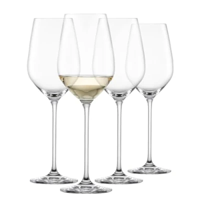 Imagen de Schott Zwiesel Fortissimo 123684 Juego de 4 copas vino para blanco, aptas lavavajillas, fabricadas en Alemania