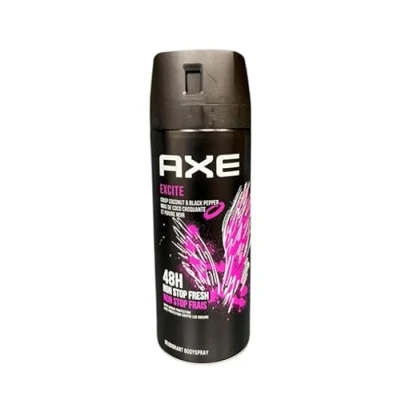 Imagen de Axe Men Excite Desodorante en spray corporal (6 unidades de 150 ml)