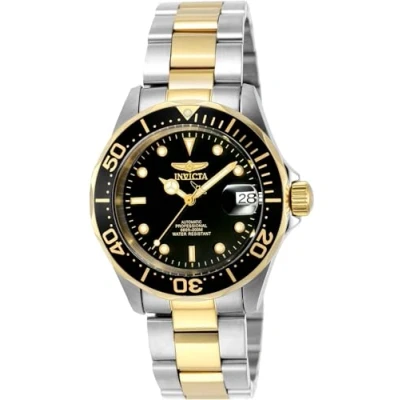 Imagen de Invicta Pro Diver Reloj automático para hombre de acero inoxidable, Dos Tonos / Negro, 40 mm