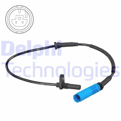 Imagen de DELPHI SS20545 Sensor de ABS activo 615 BMW: X5