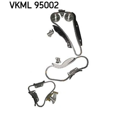 Imagen de SKF VKML 95002 Juego de cadena distribución con bomba aceite Símplex, cerrada KIA: SORENTO 1, HYUNDAI: H 1 Furgón norauto, oscaro,