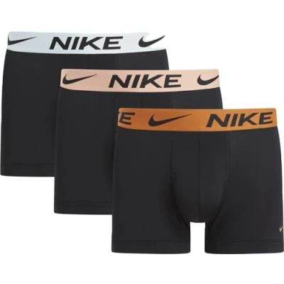 Imagen de Nike Underwear Trunk 3 PACK Calzoncillos, Hombre, Talla: Large, Black