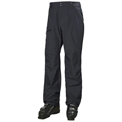 Imagen de Helly Hansen Verglas 3L Shell Hose Pantalones para Hombre, Gris, Large
