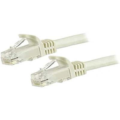 Imagen de Startech.com Cable De Red Gigabit Ethernet 15m Utp Patch Cat6 Cat 6 Rj45 Snagless Sin Enganches Blanco Cables