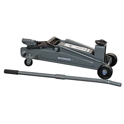 Imagen de PRECISION STEEL Gato hidráulico 2,25T Especial para SUV 4x4 Combi Altura de elevación 190 a 535 mm Gris