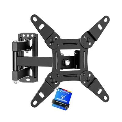 Imagen de GRIFEMA GB1008 2 Soporte TV Pared para 13 43&quot; Giratorio Inclinable y Extensible, Universal Television Pared, Carga hasta 20kg, MAX VESA 200x200mm