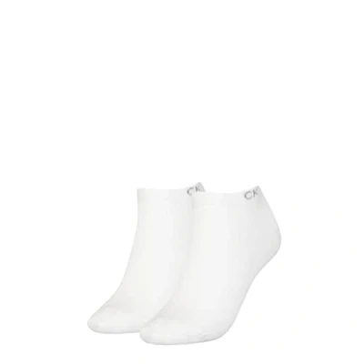 Imagen de Calvin Klein Sneaker 2 Pack, Blanco (White), Talla única (Pack de 2) para Mujer