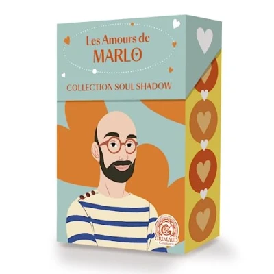 Imagen de Grimaud Les Amours de Marlo Colección Soul Shadow 2 Oracle adivinatorio para Principiantes Oráculo Vida Sentimental Cartomancia