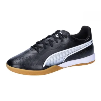 Imagen de Puma KING Match IT Botas de fútbol sin tacos, Hombre, Talla: 48.5, Black/white Zapatos
