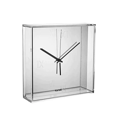 Imagen de Kartell Tic Tac y Reloj de Pared, Cromato, Metalizado