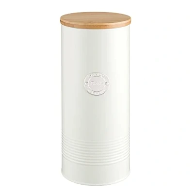 Imagen de TYPHOON Bote para Espaguetis Crema Viviente 1401.745 Almacenamiento de Pasta Viva, Madera, 11 x 27 cm