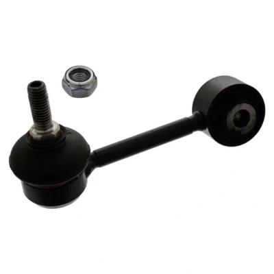 Imagen de febi BILSTEIN 30737 Bieleta de suspensión Eje trasero, derecha 105 M10 x 1,5 Plus con tuerca autofijadora Acero negro ROVER: 75, 75 Tourer