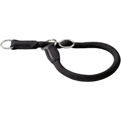 Imagen de HUNTER Correa Freestyle para Perros con Tope, Robusta y Resistente a Las inclemencias meteorológicas Watch, Negro, MAX. 45 cm, 1 cm