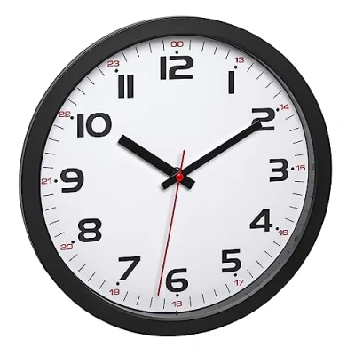 Imagen de TFA Dostmann 60.3050.01 Reloj, Cristal y plástico, Negro, (L) 305 x (B) 38 (H) mm