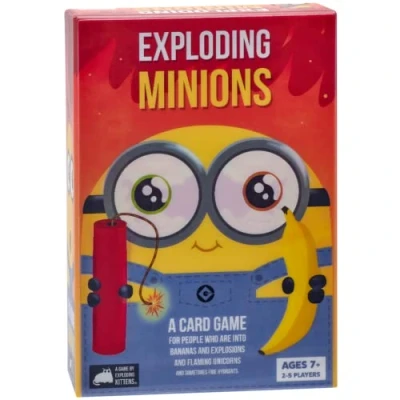 Imagen de Exploding Kittens Minions by Card Games for Adults Teens &amp; Kids Fun Family A Russian Roulette Game