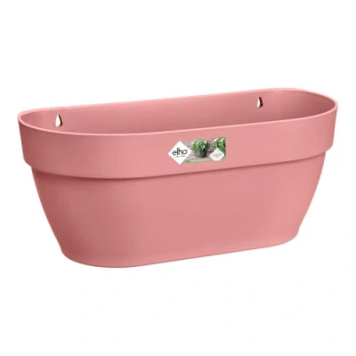 Imagen de Elho Vibia Campana Wall Basket 35 Jardinera por Balcón Y Exterior Ø x H 14.8 cm Rosado/Dusty Pink