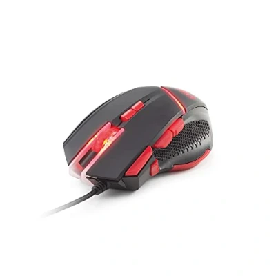 Imagen de DR1TECH Hunter+ Ratón Gaming Profesional [5 Pesas Extraíbles + Triple Fire] 9 Teclas hasta 4200 dpi Ergonómico con Cable para PC/PS4/XBOX