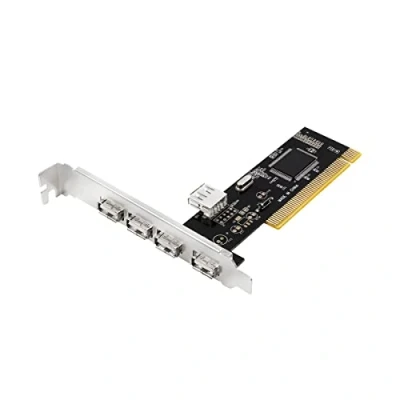 Imagen de LogiLink PC0028 Tarjeta PCI (USB 2.0/4+1 Port, 4X External + 1x Internal, Via Chip)