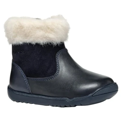Imagen de Geox B Macchia GIRL Botines para niños, Talla: 22, Navy Zapatos
