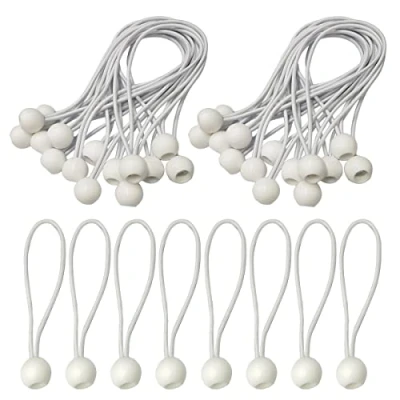 Imagen de 50 Piezas Pulpos Elasticos,Tensores Elásticos,Pulpo Elastico,Tensor Bola Tensores,Cuerda EláStica con para Lonas,Tiendas de Campaña,Camping